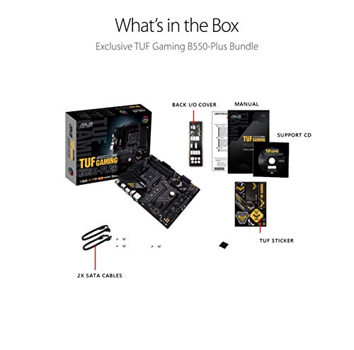 ASUS TUF Gaming B550-PLUS AMD AM4 (3rd Gen Ryzen ATX Gaming